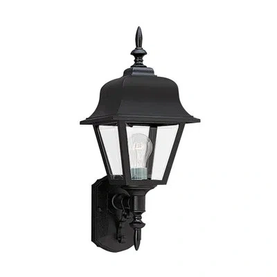 Generation Lighting Painted 1-light Outdoor Wall Lantern In Black