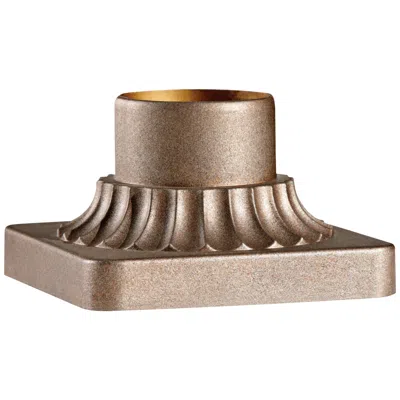 Generation Lighting Pier-mount Cosmo Bronze Outdoor Post Light Adapter