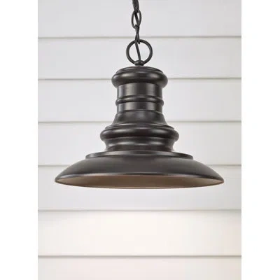 Generation Lighting Redding Station 1-light Led Outdoor Pendant