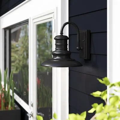 Generation Lighting Redding Station Outdoor Barn Light In Restoration Bronze