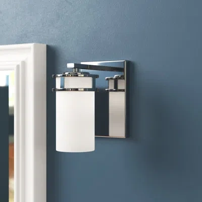 Generation Lighting Robie 1-light Dimmable Bath Sconce In Chrome