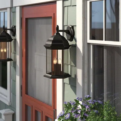 Generation Lighting Sevier 3-light Outdoor Wall Lantern In Antique Bronze