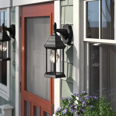 Generation Lighting Sevier Outdoor Wall Lantern In Black