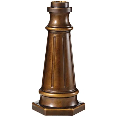 Generation Lighting Slip-on Astral Bronze Outdoor Light Post Base