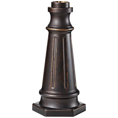 Generation Lighting Slip-on Greek Bronze Outdoor Light Post Base