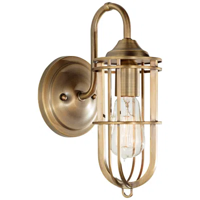 Generation Lighting Urban Renewal 12 1/4" Dark Antique Brass Sconce