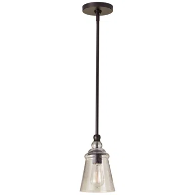Generation Lighting Urban Renewal 5 3/4" Wide Bronze Mini Pendant