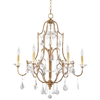 Generation Lighting Valentina 28 1/2" Traditional Crystal Chandelier In Gold