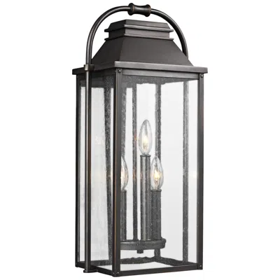 Generation Lighting Wellsworth 22 3/4" Bronze 3-light Outdoor Light