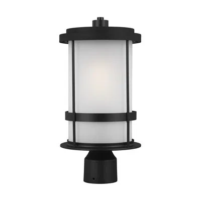 Generation Lighting Wilburn 1 -light 16.12" H Hardwired Lantern Head In Black