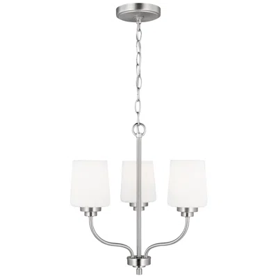Generation Lighting Windom 18" Wide Brushed Nickel 3-light Pendant