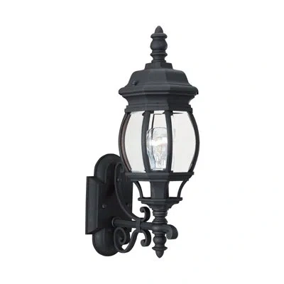 Generation Lighting Winfield Outdoor Wall Lantern In Black