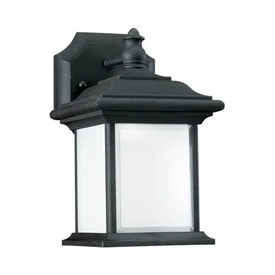 Generation Lighting Wynfield Black Outdoor Wall Lantern