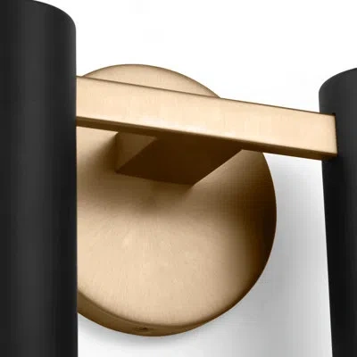 Generation Lighting Zentro Four Light Vanity In Satin Brass
