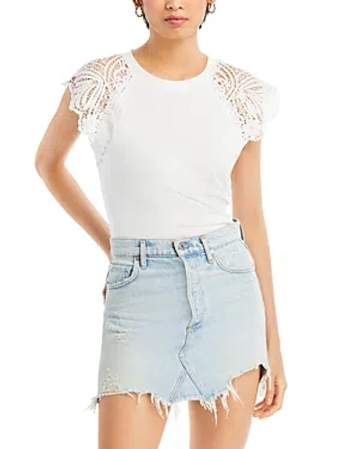 Generation Love Adora Lace Top In White