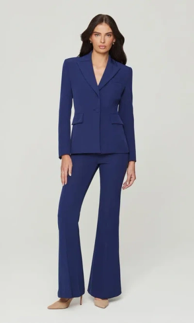 Generation Love Aimee Crepe Blazer In Blue