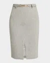 GENERATION LOVE ALAYNA SUITING SKIRT WITH BELT