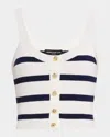 Generation Love Alesso Sweater Tank Top In Whitenavy