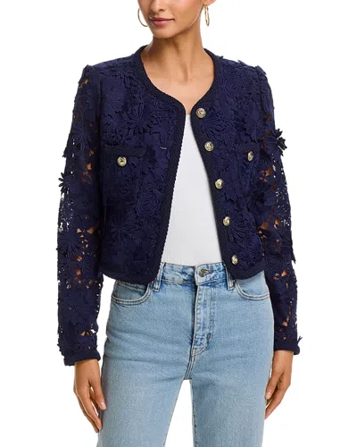 Generation Love Amber Lace Jacket In Blue