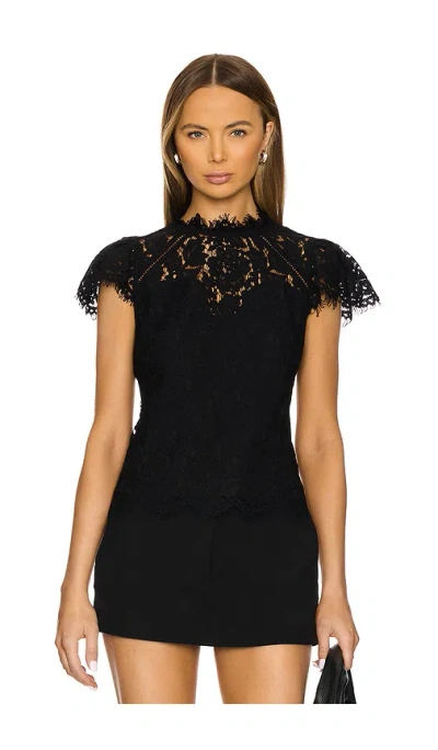 Generation Love Ambrose Lace Top In Black