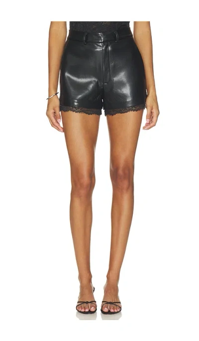 Generation Love Anella Lace Combo Shorts In Black