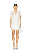Generation Love Anne Lace Dress In 白色