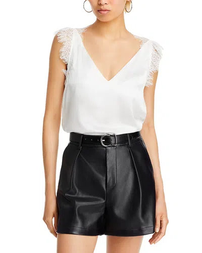 Generation Love Arcelia Lace Cap Sleeve Top In White