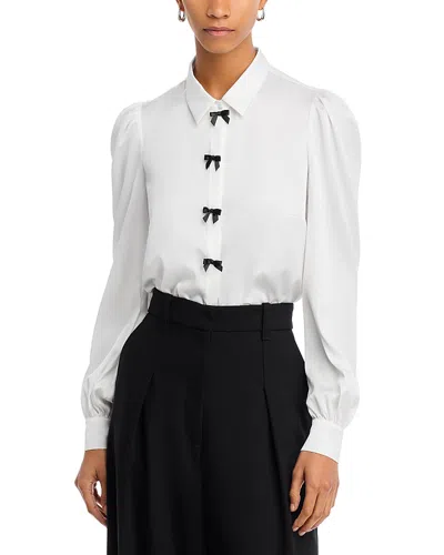 Generation Love Arly Blouse In White/black