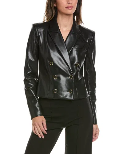 Generation Love Aytul Vegan Leather Blazer In Black