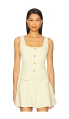 Generation Love Beatriz Crepe Top