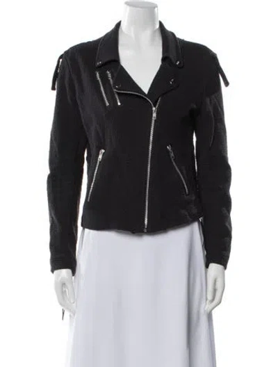 Pre-owned Generation Love Biker Jacket In Black