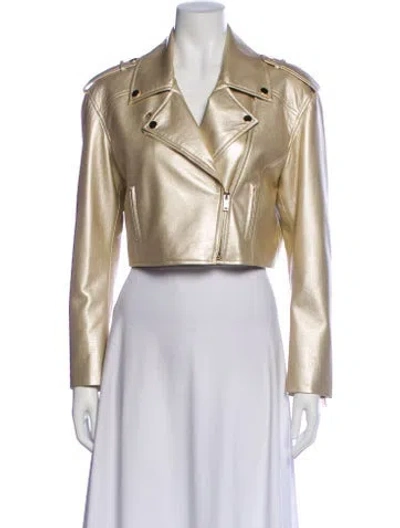 Pre-owned Generation Love Biker Jacket In Neutral