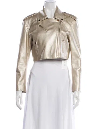 Pre-owned Generation Love Biker Jacket In Neutral