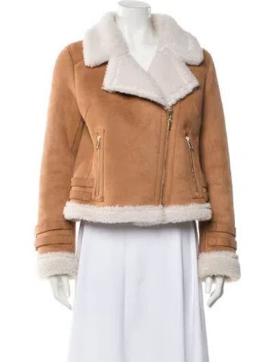 Pre-owned Generation Love Biker Jacket In Orange