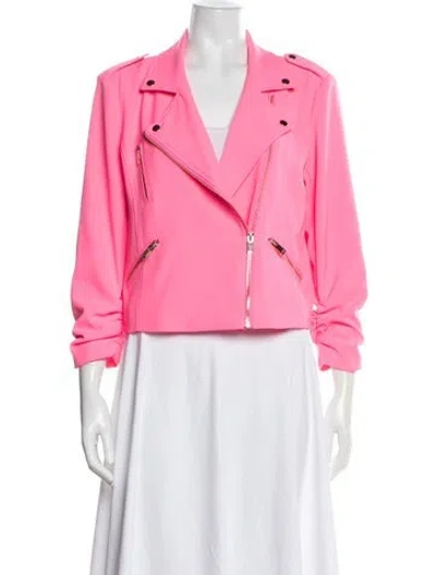 Pre-owned Generation Love Biker Jacket In Pink
