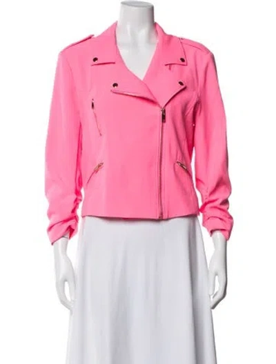 Pre-owned Generation Love Biker Jacket W/ Tags In Pink