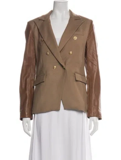 Pre-owned Generation Love Blazer In Brown