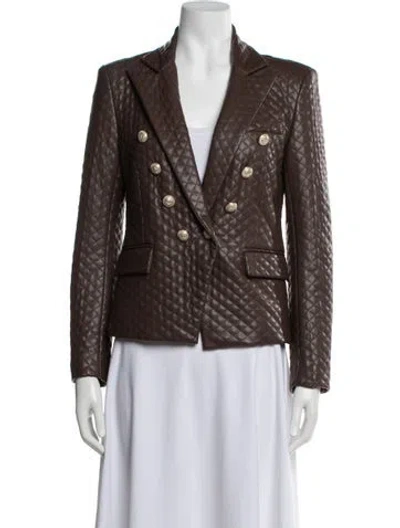 Pre-owned Generation Love Blazer In Brown