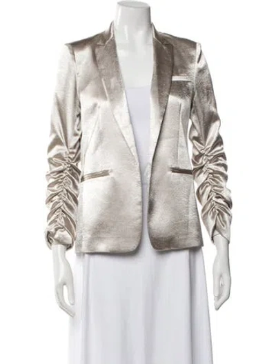 Pre-owned Generation Love Blazer In Gold