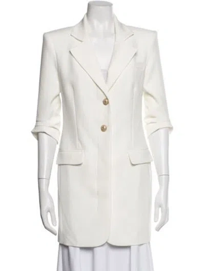 Pre-owned Generation Love Blazer In Neutrals/white