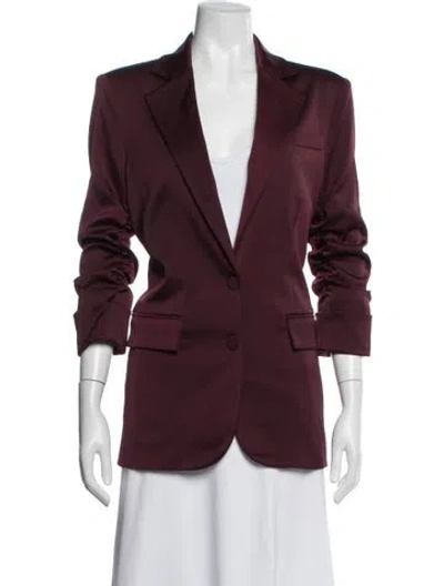 Pre-owned Generation Love Blazer W/ Tags In Burgundy