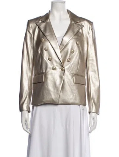 Pre-owned Generation Love Blazer W/ Tags In Gold