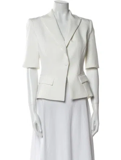 Pre-owned Generation Love Blazer In White