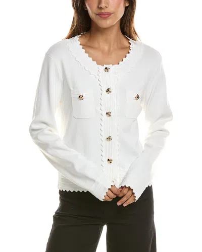 Generation Love Blossom Cardigan In White