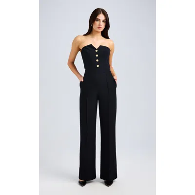 Generation Love Camilo Crepe Jumpsuit In Black