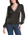 Generation Love Carina Crystal Blouse In Black