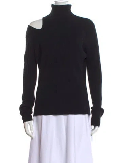 Pre-owned Generation Love Cashmere Turtleneck Sweater In Neutral