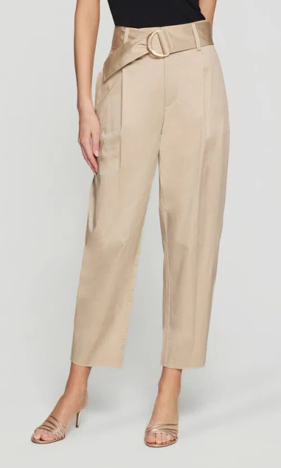 Generation Love Cassie Cotton Sateen Pants In Brown