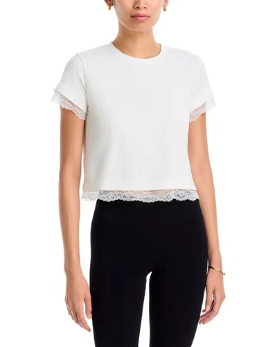 Generation Love Christella Lace Combo Top In White