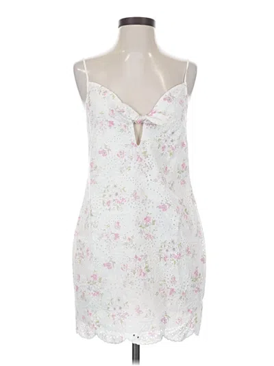 Pre-owned Generation Love Cocktail Dress In White